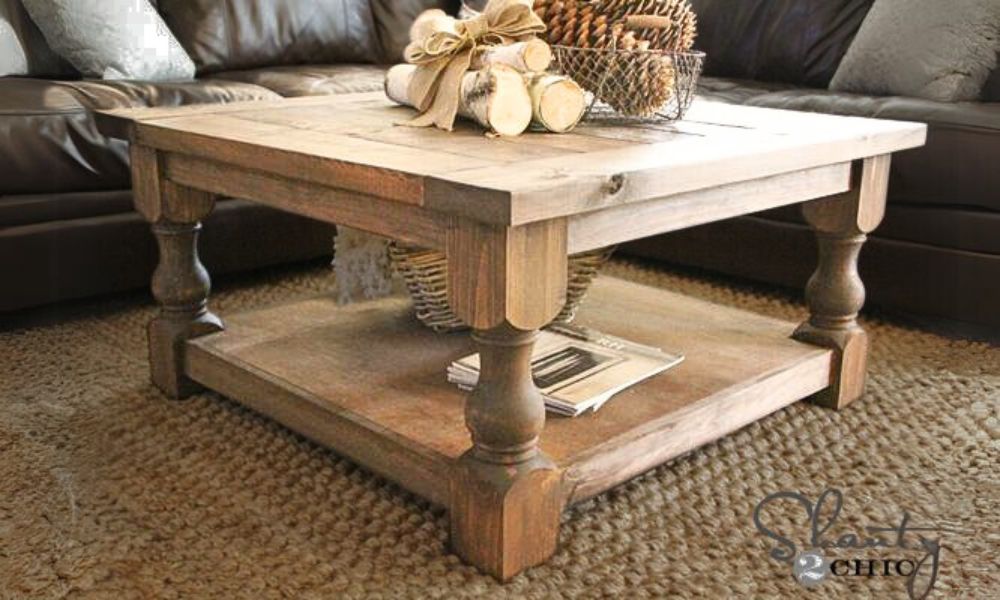 Diy coffee deals table ana white